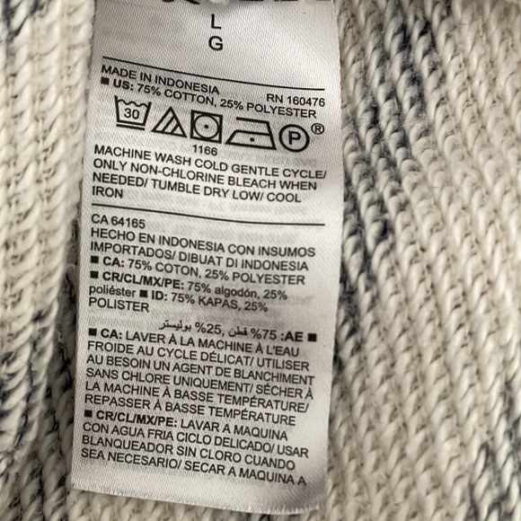 Old Navy Baja Pullover Hoodie - Size LARGE - Picture 6 of 6